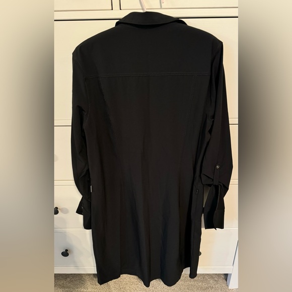 Eddie Bauer lightweight travel shirt dress, size L - Picture 4 of 5